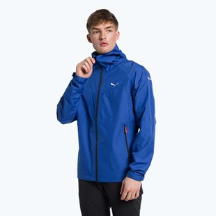 Giacca da pioggia Salewa da uomo Puez Aqua 3 PTX electric/nero out