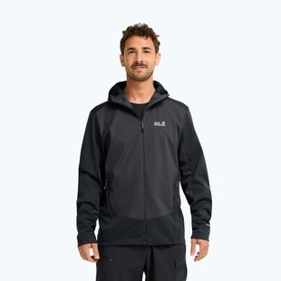 Giacca softshell da uomo Jack Wolfskin Skyvail phantom