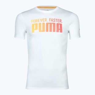 PUMA Uomo Run Favorites Forever Faster TEE camicia puma bianco