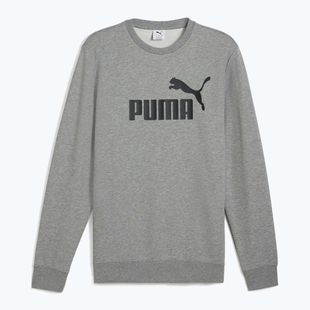 Felpa da uomo PUMA ESS No. 1 Logo Crew TR grigio erica medio