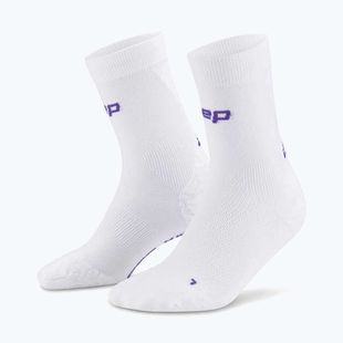 Calzini da donna CEP Ultralight Mid Cut 4.0 white