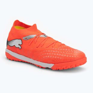 Scarpe da calcio PUMA Future 9 Match TT glowing red/puma white/puma black/puma silver