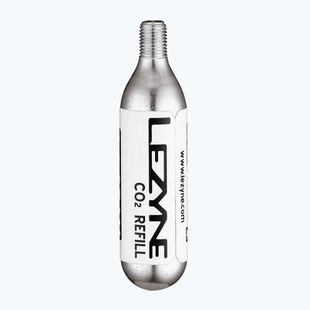 Cartucce di gas per pompa da bicicletta CO2 filettata Lezyne 16g 5 pezzi argento