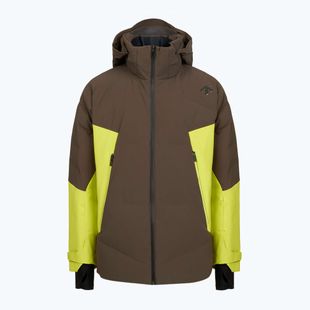Giacca da sci Descente Hybrid Rip Down da uomo giallo gigante