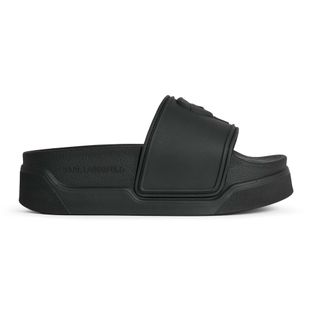 KARL LAGERFELD infradito donna Condominium Nft Relief gomma nera
