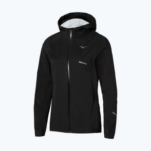 Giacca da running donna Mizuno Trail Waterproof 20K Hooded black
