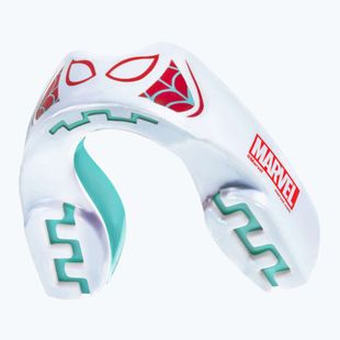 SAFEJAWZ Marvel Spider Gwen protezione mandibola bianca