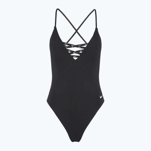 Costume intero da donna Nike Sneakerkini 2.0 Crossback nero