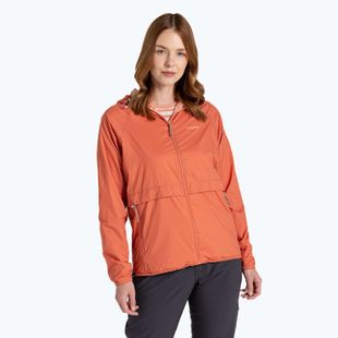 Craghoppers NosiLife Rosa Donna Giacca a vento reversibile in arenaria rossa/argilla