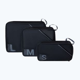 Set di organizerów American Tourister Packing S/M/L 3 pcs. black/grey