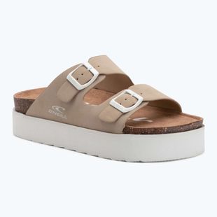 Infradito donna O'Neill Sandy Platform Slider Low tan