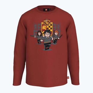 LEGO Lwtaylor 117 manica lunga rosso scuro per bambini