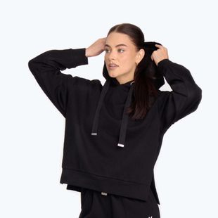 Felpa da allenamento donna Cardio Bunny HCB-125 black