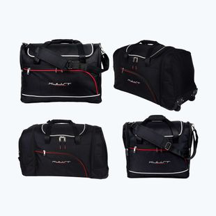 Set di borse per bagaglio KJUST Audi Q5 2008-2016 4 pezzi nero