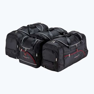 Set di borse per bagaglio KJUST Renault Megane Grandtour 2009-2016 4 pezzi nero.