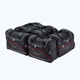 Set di borse portabagagli KJUST Seat Altea XL 2004-2015 5 pezzi nero.