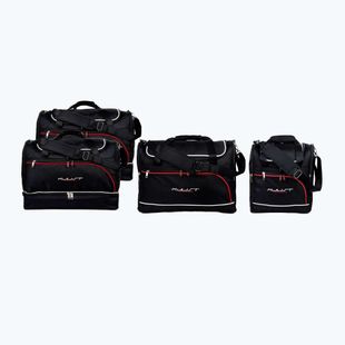 Set di borse per bagagliaio KJUST Audi A4 Cabrio 2005-2009 4 pezzi nero