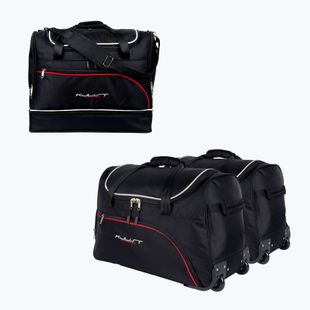 Set di borse per bagagliaio KJUST Renault Clio 2012-2019 3 pezzi nero