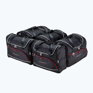KJUST Skoda Enyaq Iv 2020+ set di borse portabagagli 5 pezzi nero.