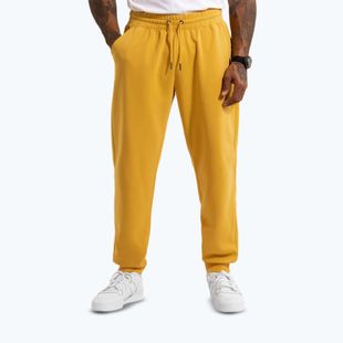 Pantaloni da corsa Pitbull Lancaster 2 da uomo, giallo slavato