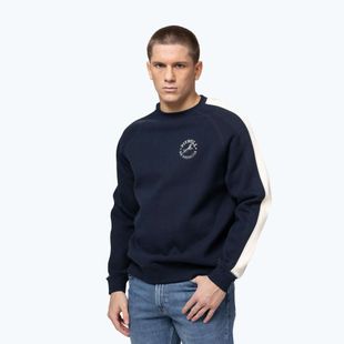 Felpa uomo Pitbull San Diego Ca girocollo dark navy