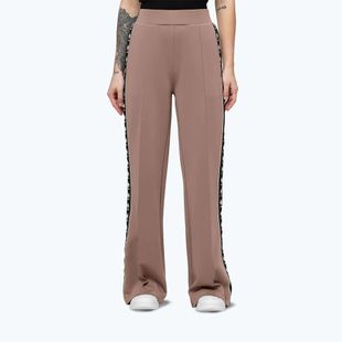 Pantaloni da donna Pitbull Verona Wide Leg chocolate mousse