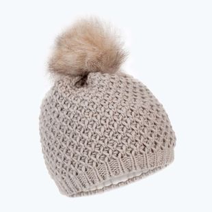 Berretto invernale da donna 4F CAD014 beige