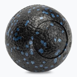 XTREXO TRX-MSB008 Palla da massaggio nera/blu da 8 cm