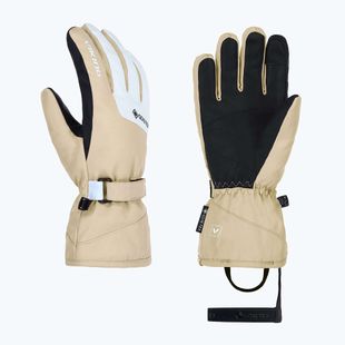 Guanti da sci donna Viking Sherpa 2.0 Gore-Tex Ski beige/white