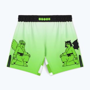 Pantaloncini da allenamento uomo MANTO Two Sides verde