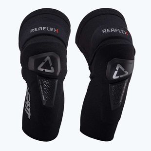 Protezioni Leatt ReaFlex Hybrid Pro per ginocchio e tibia, nero