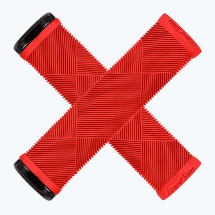 Manopole Lizard Skins Single-Clamp Strata rosso candito