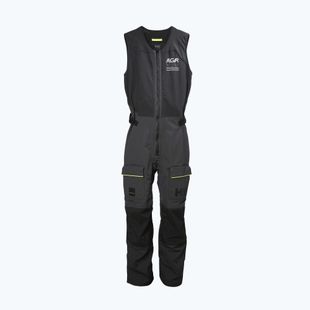 Helly Hansen tuta da vela da uomo Aegir Race Salopette ebano