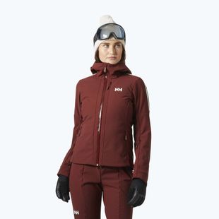 Giacca da sci da donna Helly Hansen Avanti 3-In-1 Softshell Jacket mars red