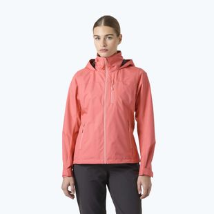 Giacca da vela da donna Helly Hansen Crew Hooded 2.0 sunset pink
