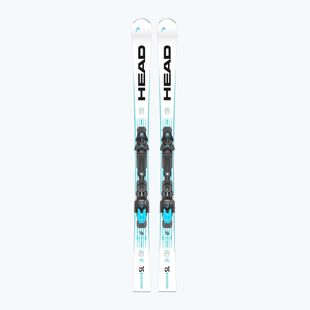 Sci da discesa HEAD WC Rebels e-SL RP EVO 14 + attacchi Freeflex 14 GW white/blue