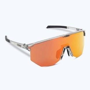 Occhiali da sole Bliz Hero S3 trasparente grigio scuro/marrone rosso multi