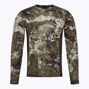 Manica lunga trekking Pinewood Furudal Camou InsectSafe loss/verde muschio da uomo