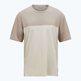 Maglietta Peak Performance Trail Wool Blend avid beige/sand fog da uomo