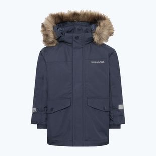 Giacca invernale da bambino Didriksons Bjärven navy