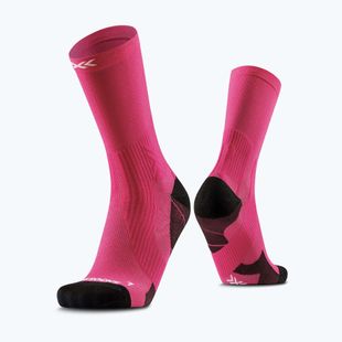 Calzini X-Socks Run Perform Crew power purple