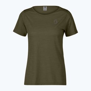 Maglietta da corsa donna SCOTT Endurance Lt fir green