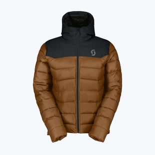SCOTT Uomo Insuloft Warm giacca isolata nero/pane marrone