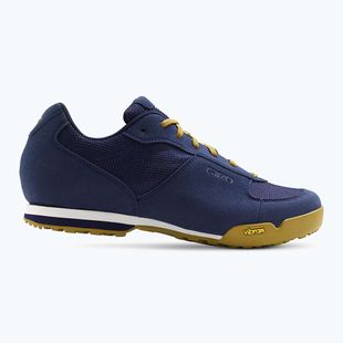 Scarpe da ciclismo MTB da uomo Giro Rumble VR dress blu gomma