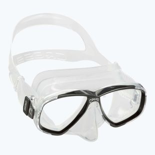 Maschera subacquea Cressi Perla trasparente/nera
