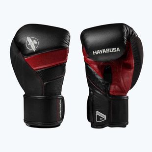 Guanti da boxe Hayabusa T3 nero/rosso