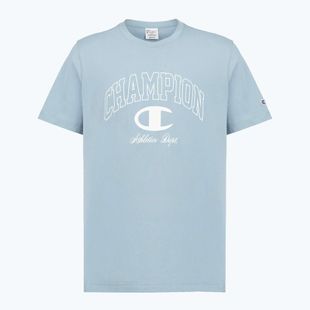 T-shirt da uomo Champion 221604 Crewneck baby blue