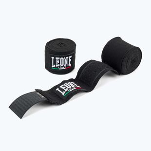 LEONE Bende da boxe 1947 Bendaggi per le mani nero