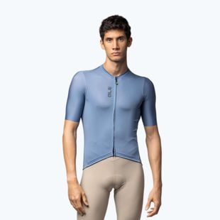 Maglietta da ciclismo da uomo Alé Color Block steel blue