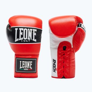 Guantoni da boxe LEONE 1947 Shock Pro pink/red